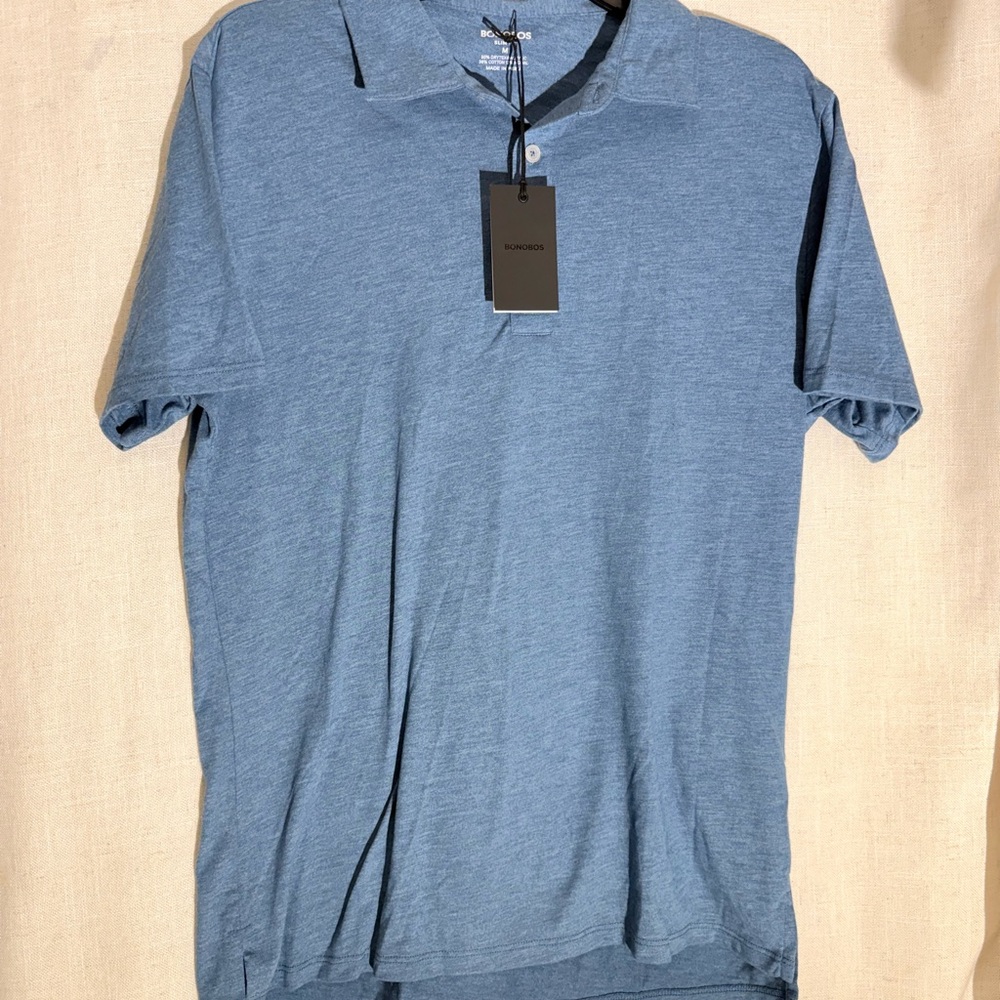 Men's Blue Polo Shirt